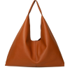 Leather tote marron - ハンドバッグ - $49.99  ~ ¥5,626