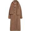 Lela Rose Belted Polka-Dot Alpaca Wool C - Jacket - coats - 
