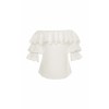 Lena Hoschek Arriba Ruffled Off-The-Shou - Shirts - 