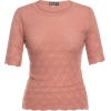 Lena Hoschek Harmony Rose Knit Top - Majice - kratke - 
