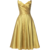 Lena Hoschek yellow dress - Haljine - 