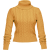 Lena Hoschek yellow knit jumper - Puloverji - 