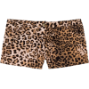 Leopard shorts - Calções - 