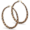 Leopard Print Earrings - Naušnice - 