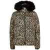Leopard Print Puffer Jacket - Jaquetas e casacos - 