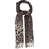 Leopard Print Scarf - Schals - 