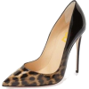 Leopard Print Shoes - Flats - 