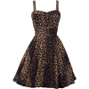 Leopard dress - ワンピース・ドレス - 