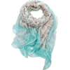 Leopard print and turquoise scarf! - Uncategorized - 
