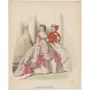 Les Modes Parisiennes fashionplate 1864 - Ilustrationen - 