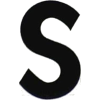 Letter S - 插图用文字 - 