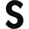 Letter S - イラスト用文字 - 