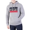 Levi's Men's 84 Graphic Pullover Hoodie, Grey - Shoes - $64.95 