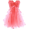 Pink princes dress - sukienki - 