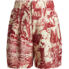 Libertine De Nantes Pleated Shorts - Spodnie - krótkie - 