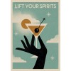 Lift Your Spirits telegramme paper co - Illustrations - 