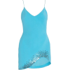 Light Blue Mini Dress - Платья - 