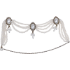 Light Grey Gray Pearl Necklace - Ожерелья - 