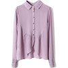 Light purple - Long sleeves shirts - 