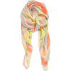 Lightweight neon stripe scarf. - Uncategorized - 
