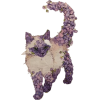 Lilac Cat  a Cross Stitch Pattern by Art - Zwierzęta - 