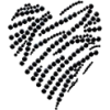 zebra heart - Ilustracije - 