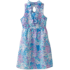 Lilly Pulitzer Girls 7-16 Mini Adeline Cinched Dress Resort White - ワンピース・ドレス - $58.99  ~ ¥6,639