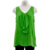 Lilly Pulitzer Harbor Club Green Silk Ruffle Eliza Top - トップス - $64.99  ~ ¥7,315