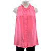 Lilly Pulitzer Salmon Pink Silk Crissa Top - Camiseta sem manga - $84.99  ~ 73.00€