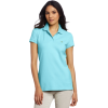 Lilly Pulitzer Women's Island Polo Shirt Shorely Blue - Shirts - $49.57 