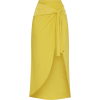 Lime wrap midaxi skirt - スカート - 