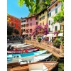 Limone Sul Garda, Italy - Background - 