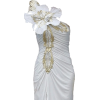 white dress - Obleke - 