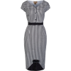 Lindybop dogtooth 1950s style dress - sukienki - 