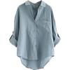 Linen Shirt - Рубашки - короткие - 