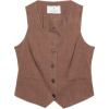 Linen blend buttoned waistcoat - Westen - $25.99  ~ 22.32€