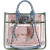 Ling Plaid Clear Transparent  - Hand bag - 