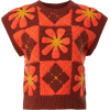 Lingua Franca crochet top - T-shirt - 