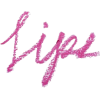 Lips - イラスト用文字 - 