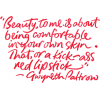 Lipstick - 插图用文字 - 