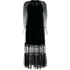 Liu Jo, black, goth, sheer - sukienki - 