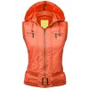 Lock and Love LL Womens Belted Zip Up Hoodie Vest with Inner Fleece - Outerwear - $38.50  ~ ¥257.96