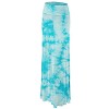 Lock and Love LL Womens Tie Dye Fold Over Maxi Skirt - Made in USA - 裙子 - $25.64  ~ ¥171.80