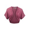 Lock and Love Womens Short Sleeve Shrug Open Cardigan-Made in USA - 半袖衫/女式衬衫 - $28.50  ~ ¥190.96
