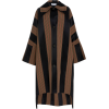 Loewe Striped Oversized Coat - Jacket - coats - 