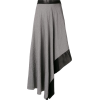 Loewe crinkled asymmetrical skirt with j - Saias - 