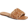 Logan Embellished Slide Sandal TORY BURC - Sandals - 