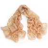 Long Cotton Scarf Animal Print Light Weight Autumn Scarves 5 Colors - Šali - $18.00  ~ 15.46€