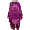 Long Purple Boho Chiffon Kimono Cardigan - People - 