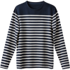 Long-Sleeved Cotton T-Shirt with Breton - 长袖T恤 - £16.00  ~ ¥141.06